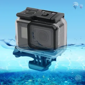 45m Waterproof Housing Protective Case   Touch Screen Back Cover for GoPro NEW HERO /HERO6 /5, with Buckle Basic Mount & Screw, No Need to Remove Lens