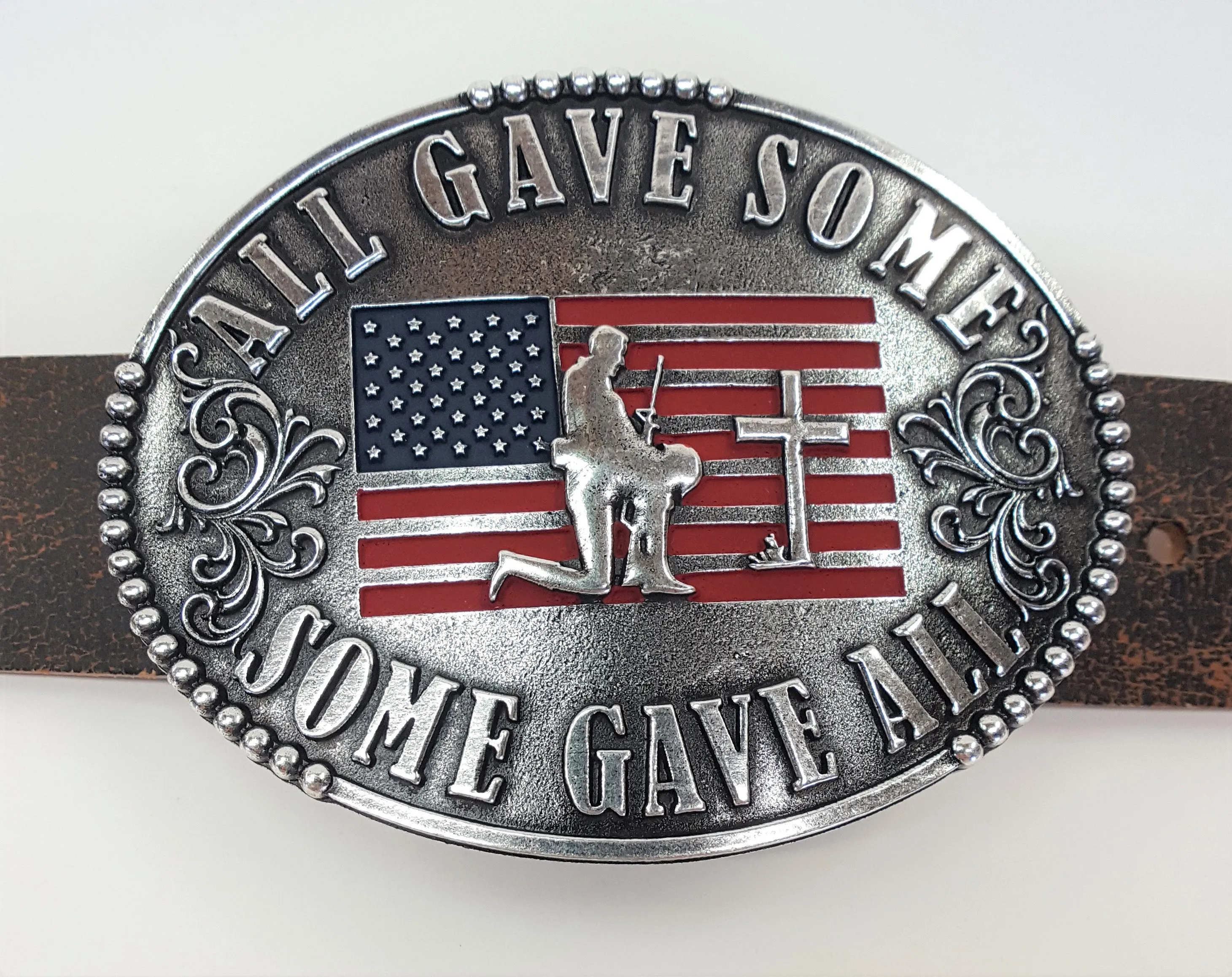 All Gave Some Some Gave All Buckle