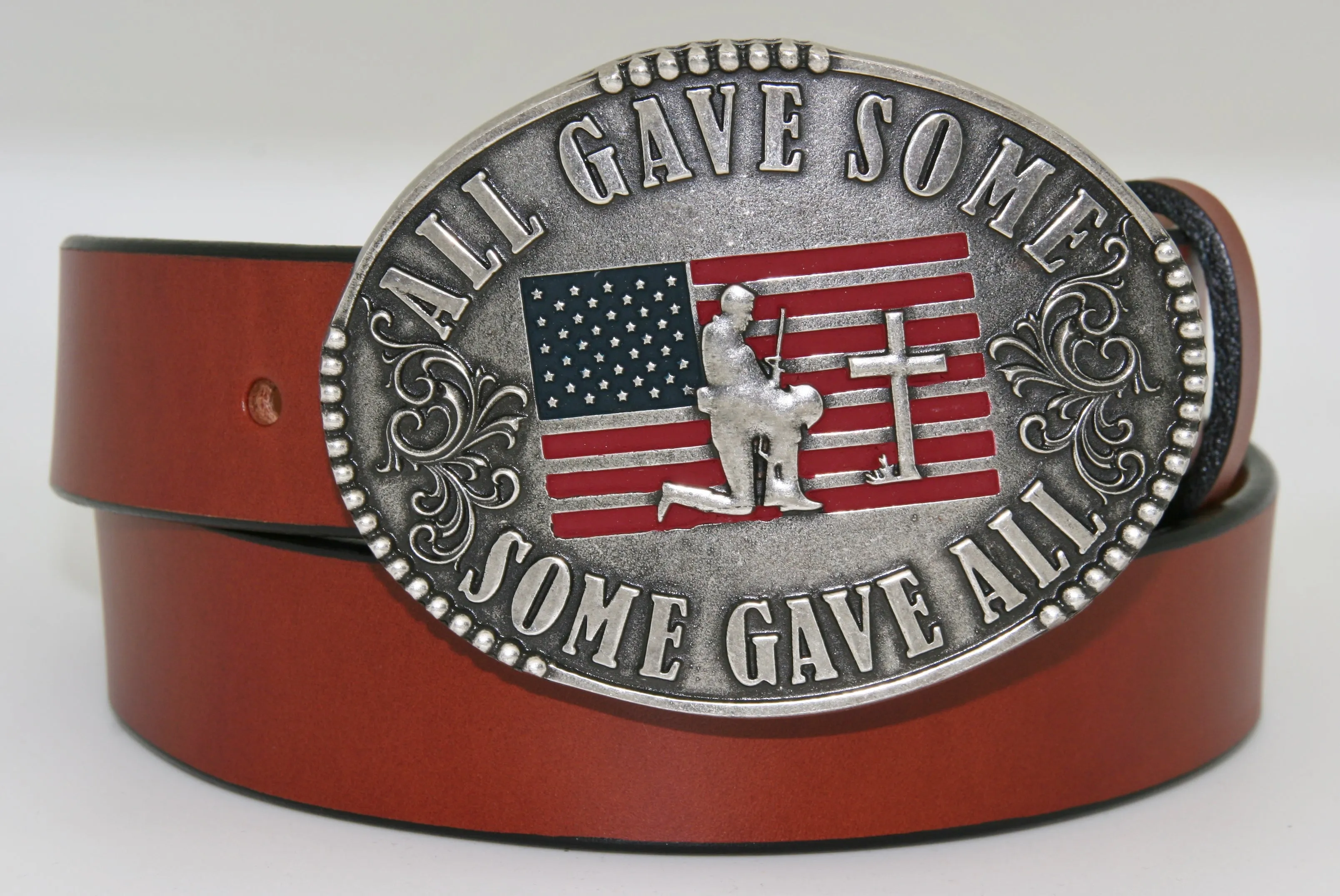 All Gave Some Some Gave All Buckle