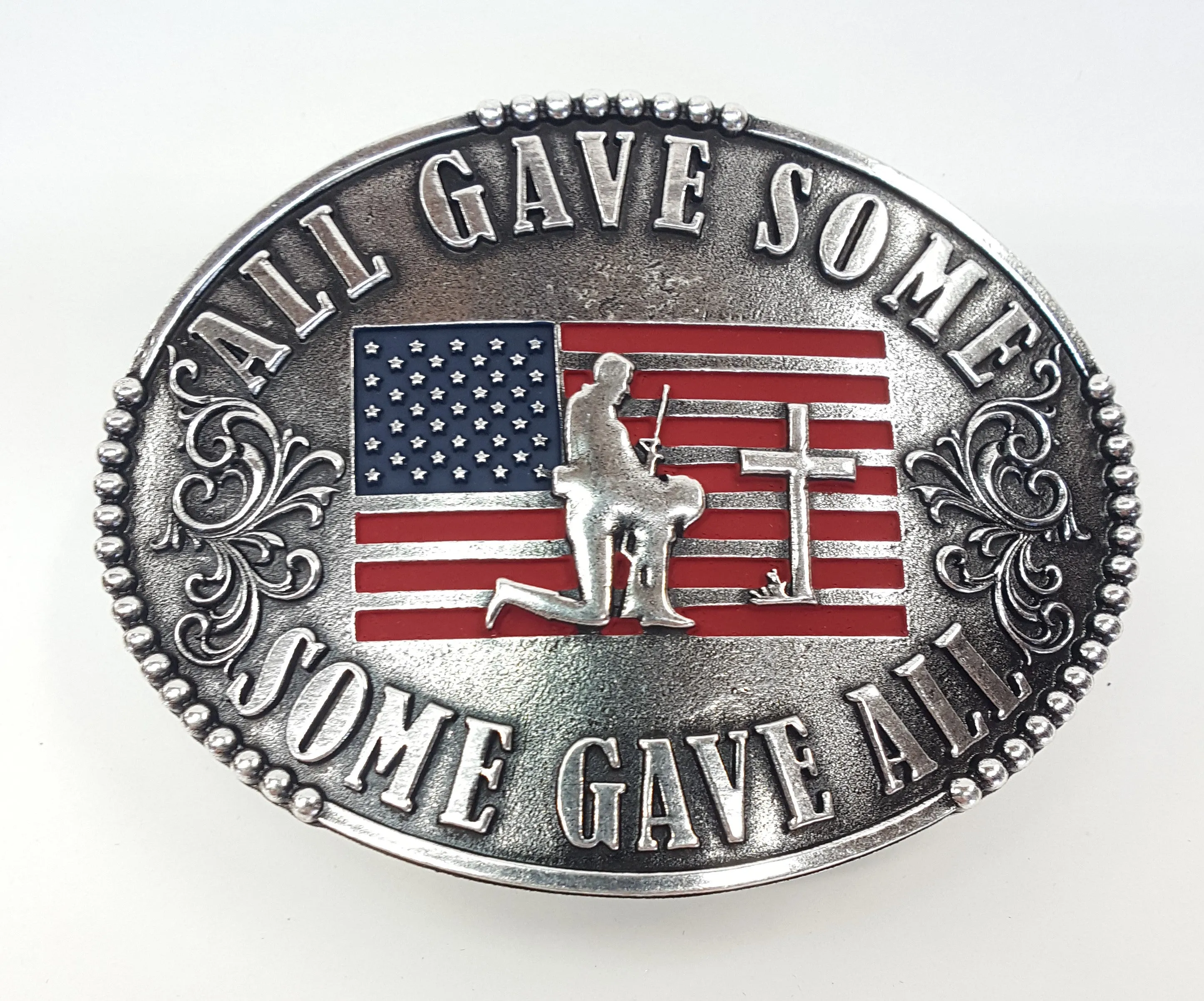 All Gave Some Some Gave All Buckle