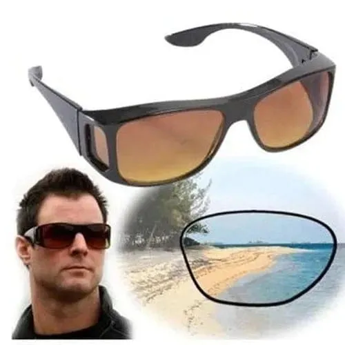 Anti Glare Light HD Vision Day Night Sunglasses