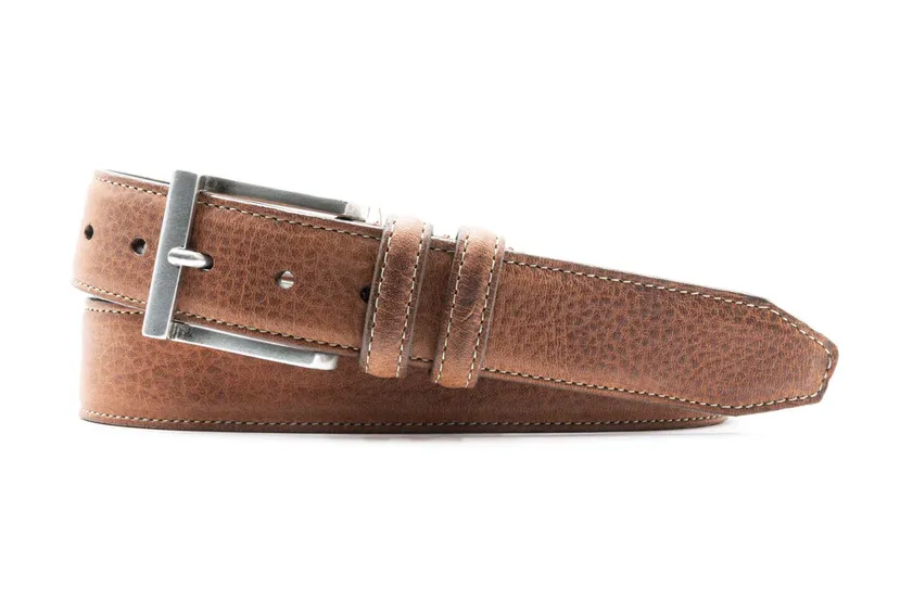 Bill American Bison Belt Chestnut