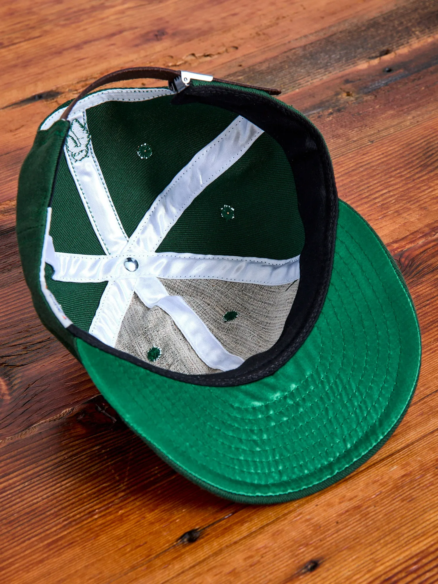 Blue Owl Baseball Cap in Spruce Green