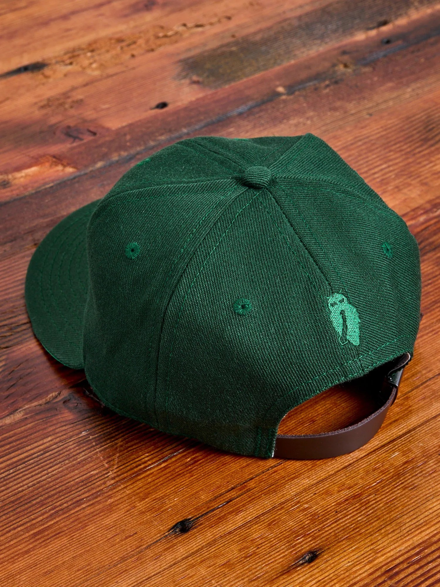 Blue Owl Baseball Cap in Spruce Green