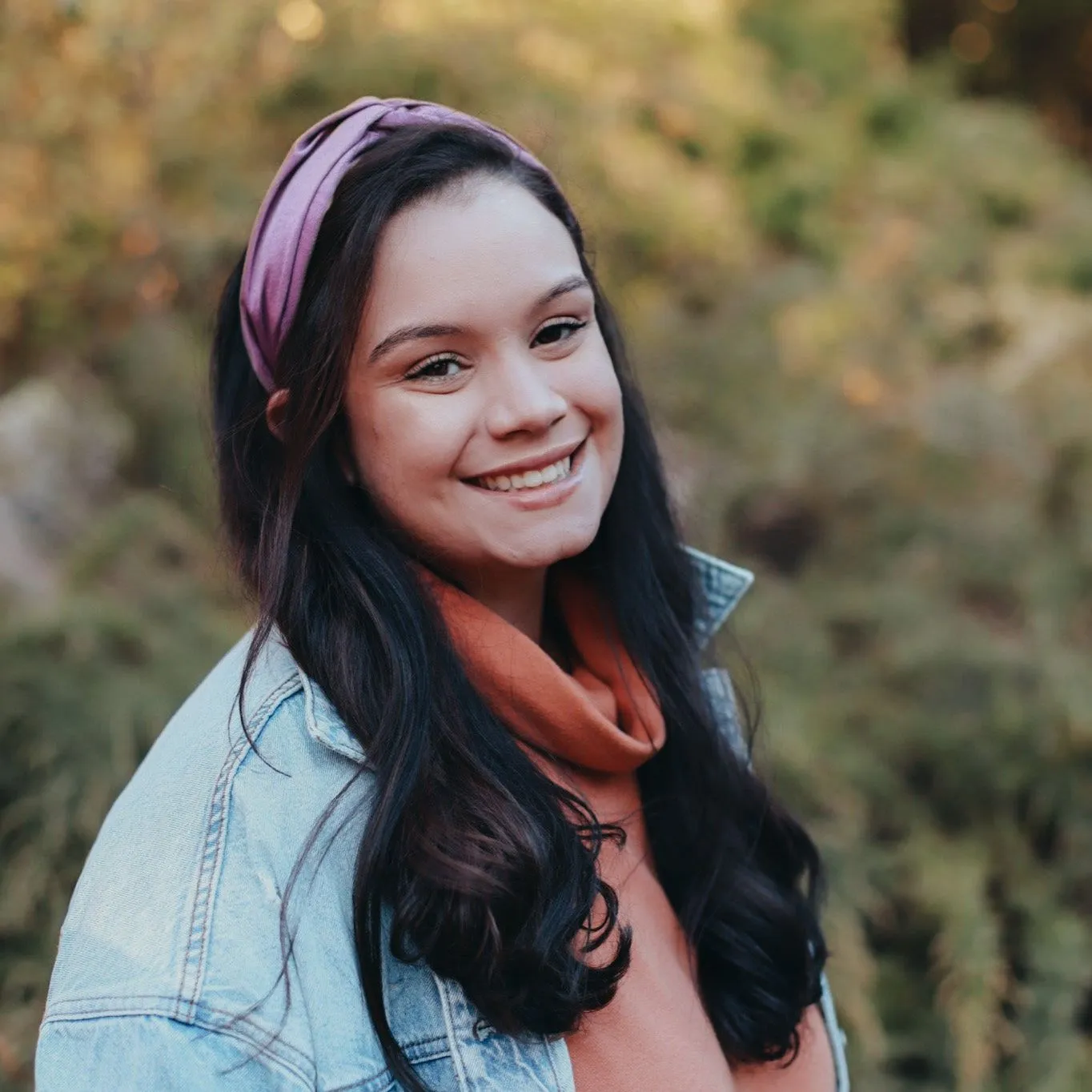 Boho With A Twist Satin Headband