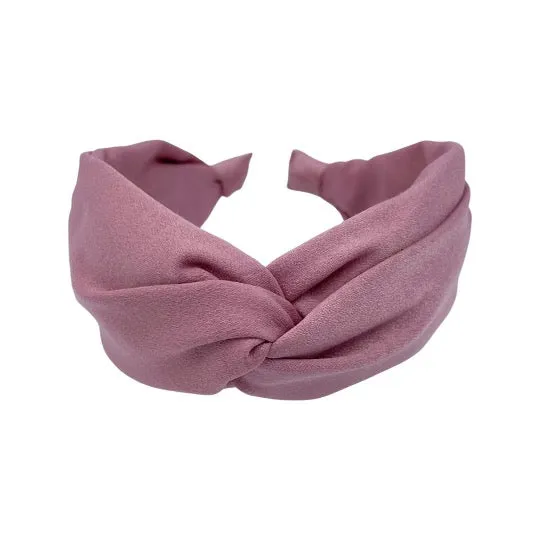 Boho With A Twist Satin Headband