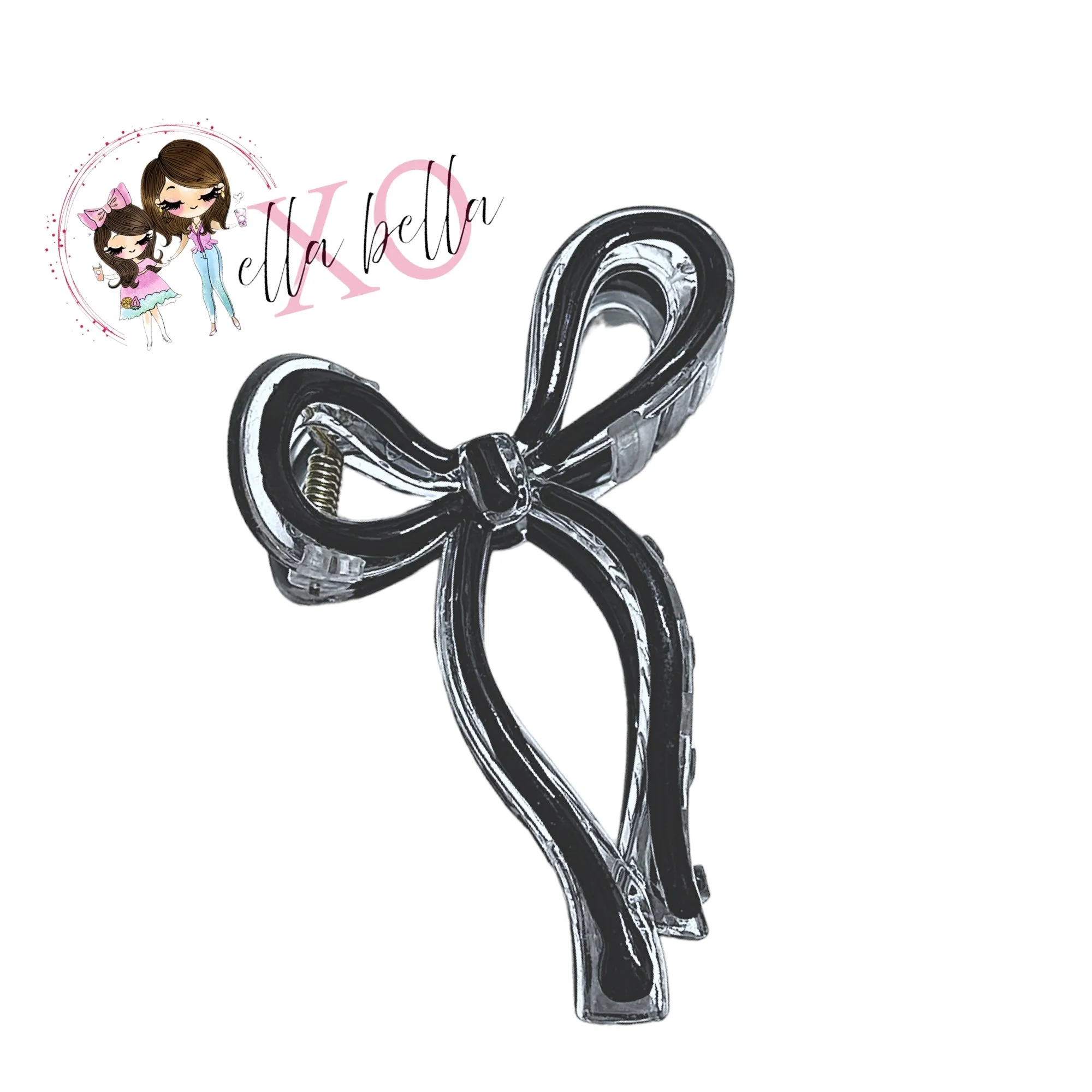 Bow Claw Hair Clip