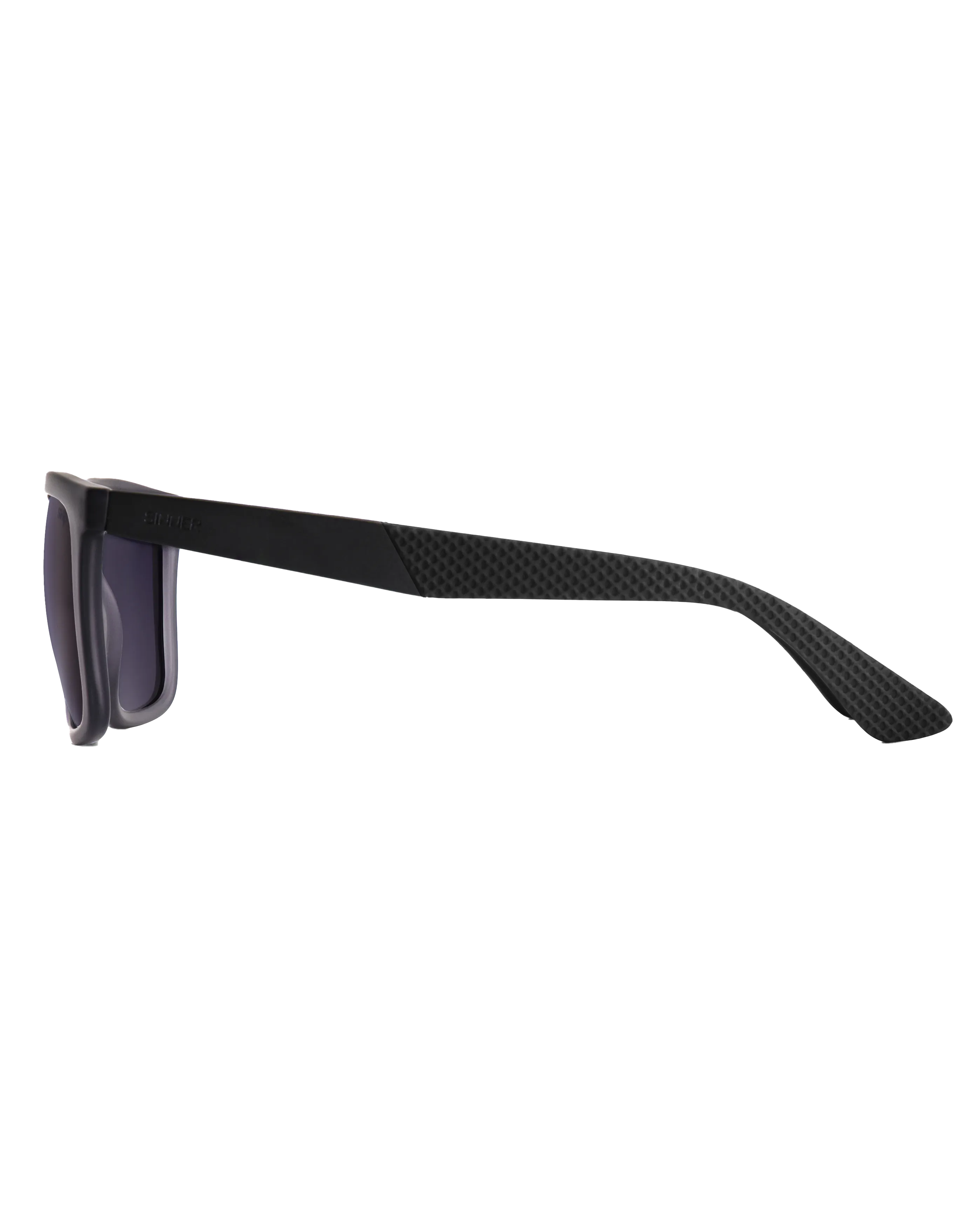 Bretton Polarised Sunglasses in Matte Black & Smoke