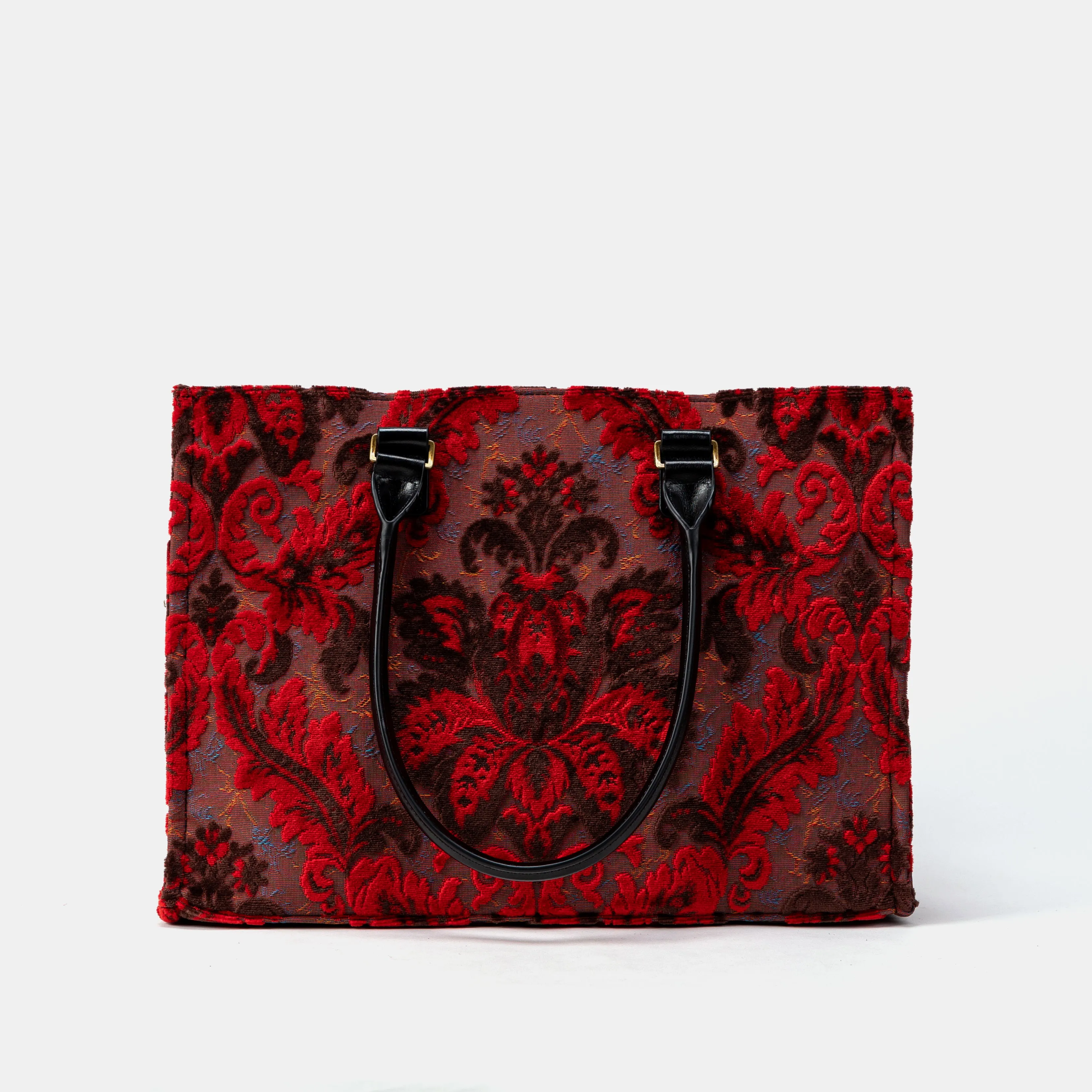 Burnout Velvet Revival Scarlet Laptop Work Tote