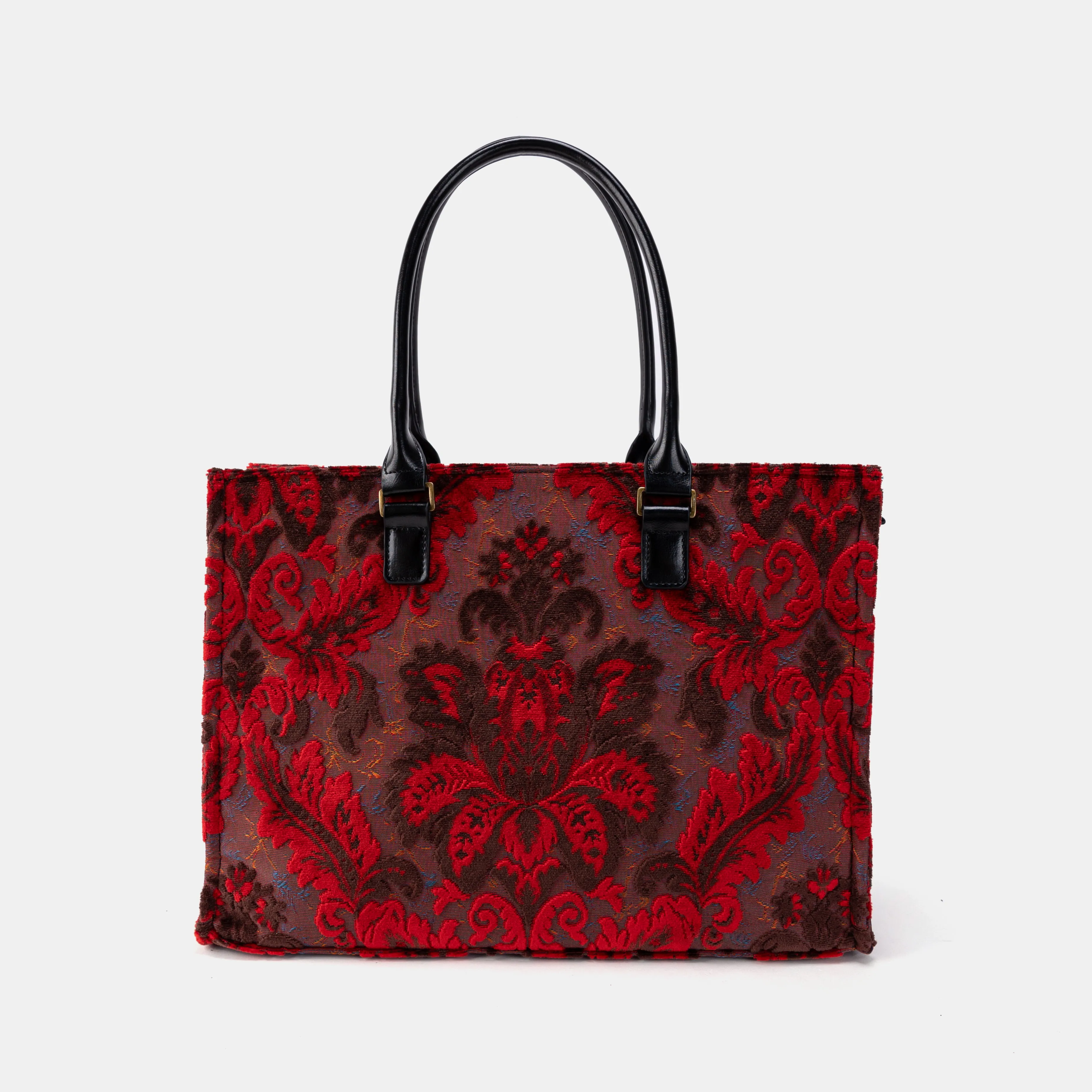 Burnout Velvet Revival Scarlet Laptop Work Tote