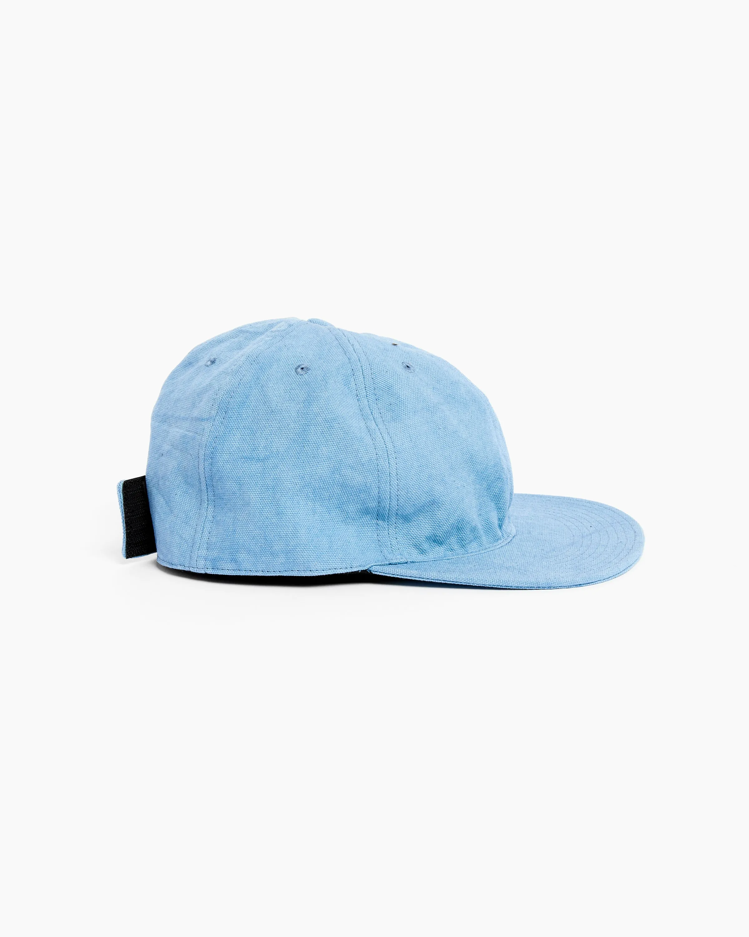 Canvas Velcro Back Cap in Adriatic