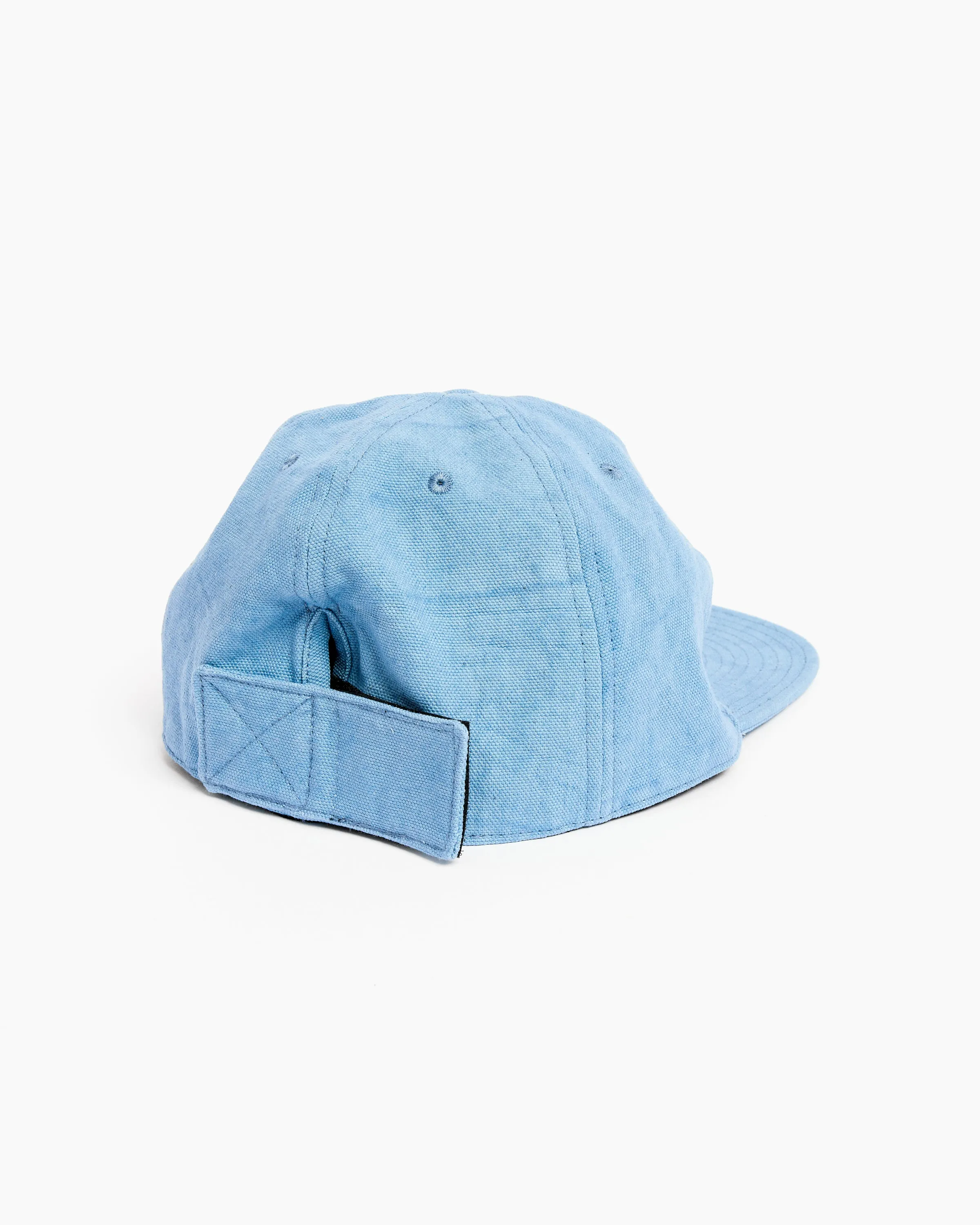 Canvas Velcro Back Cap in Adriatic