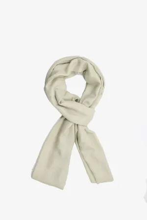 Cashmere Solid Beige Scarf