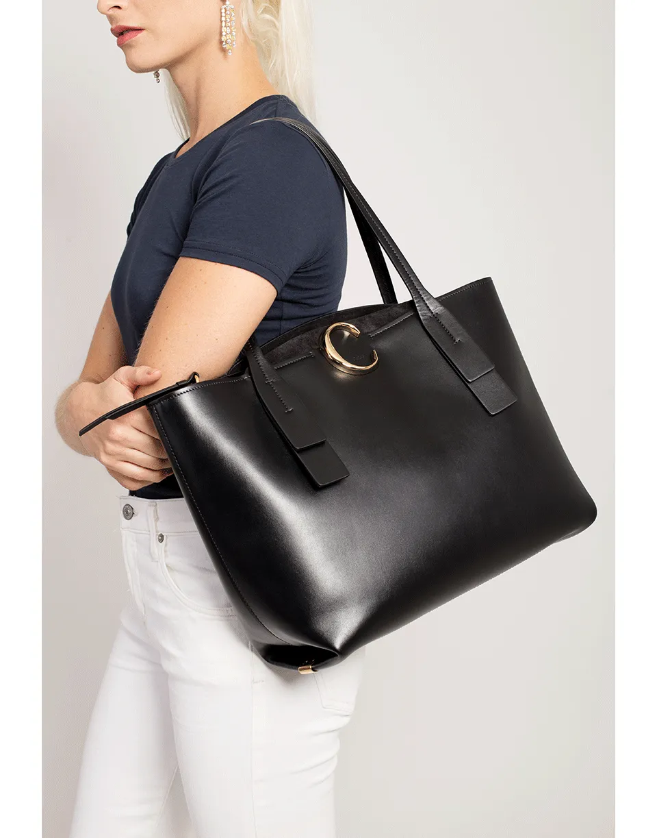 Chloe C Zip Top Tote