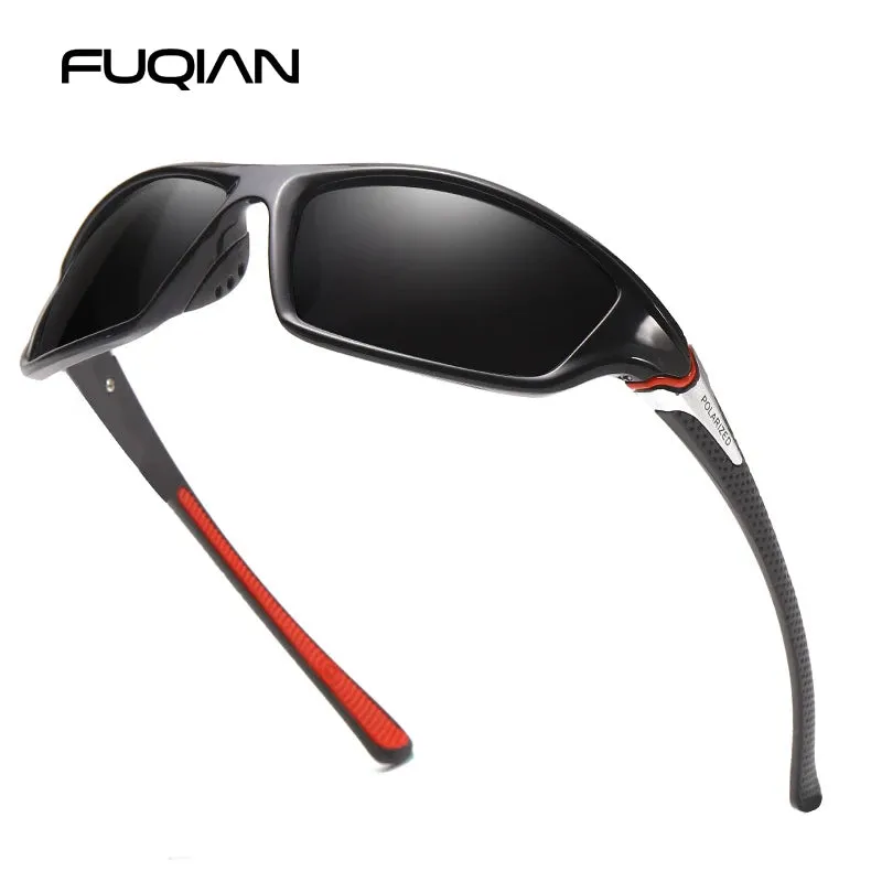 Classic Sports Polarized Sunglasses Men Women Fashion Plastic Outdoor Sun Glasses Black Shades Riding Cycling Goggle UV400