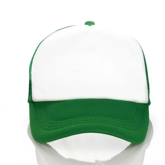 Custom LOGO Design Baseball Cap Mesh Adjustable Hat