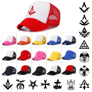 Custom LOGO Design Baseball Cap Mesh Adjustable Hat