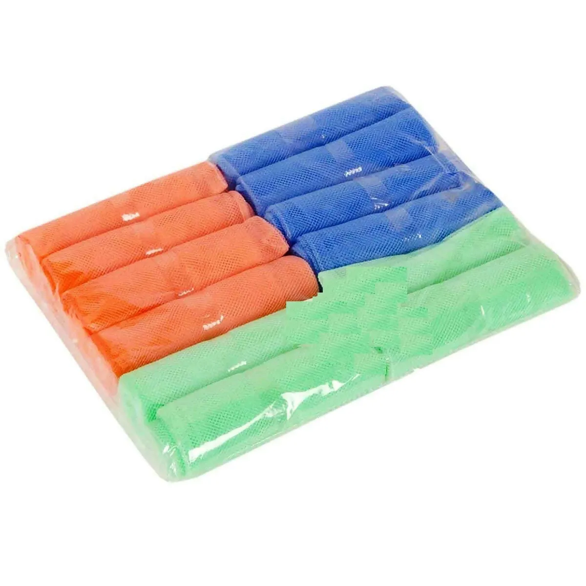 Double-Layer Fridge Net Bags (Pack of 6, Multicolor)