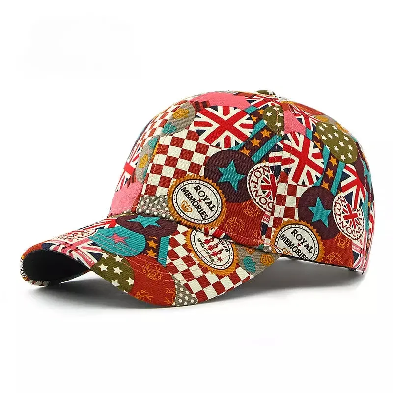 English Flag Vintage Baseball Cap