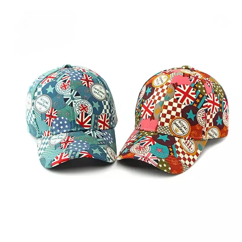 English Flag Vintage Baseball Cap