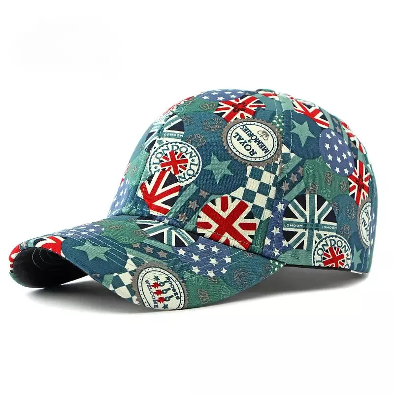 English Flag Vintage Baseball Cap