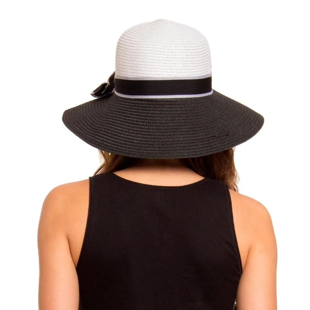 FabSeasons Black Beach Floppy Sun Hat