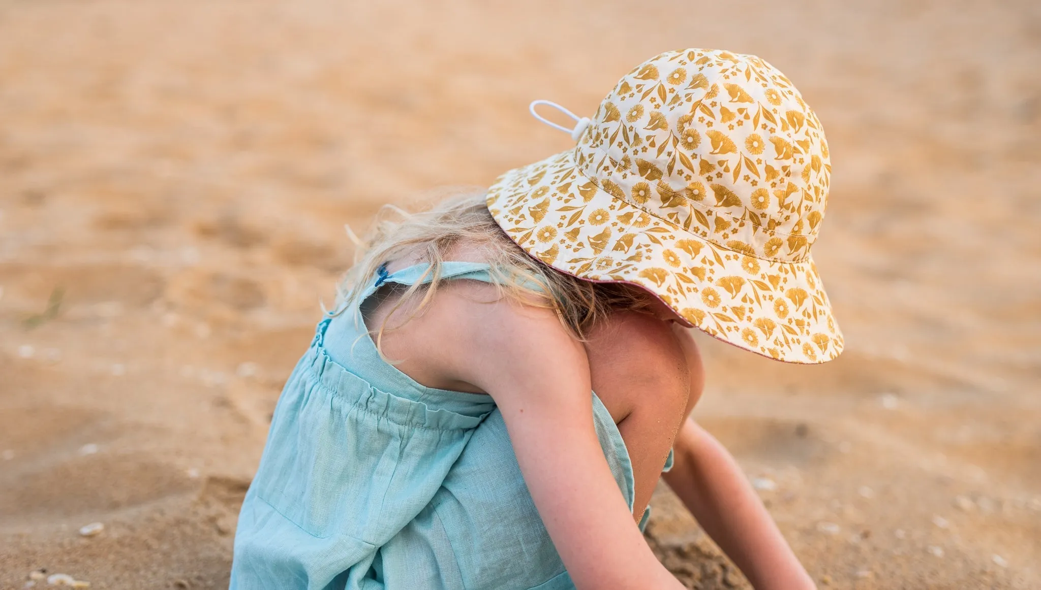 Fields of Gold Wide Brim Sunhat