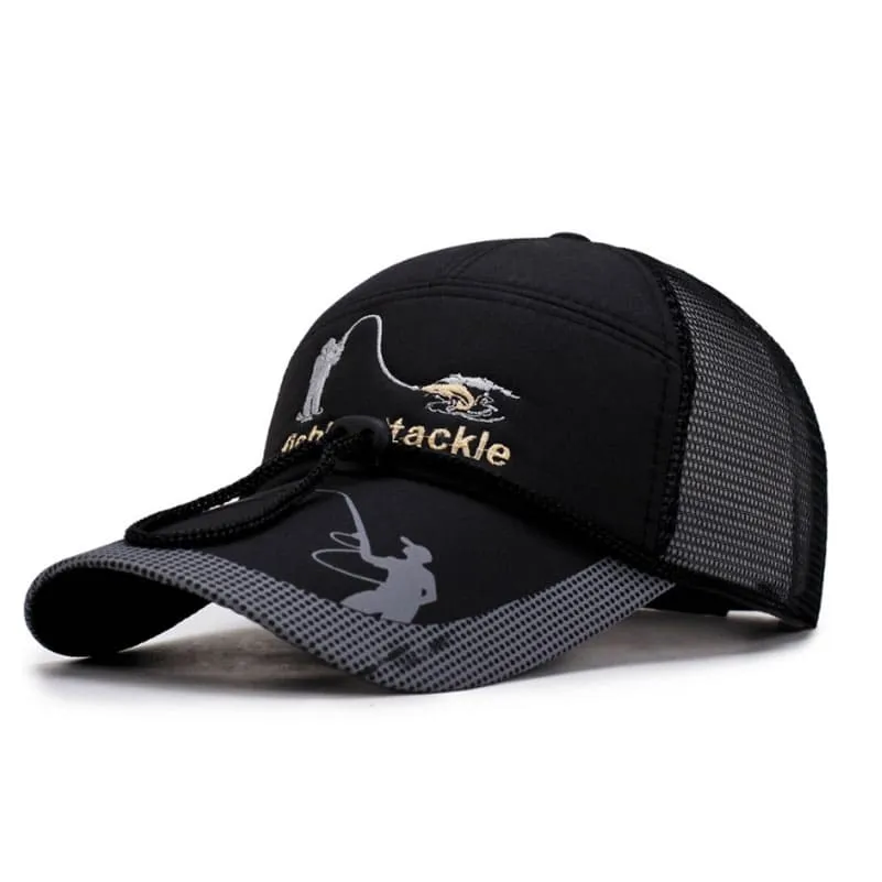 Fishing Tackle Plain Baseball Cap