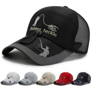 Fishing Tackle Plain Baseball Cap