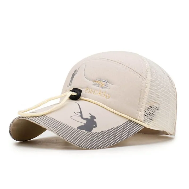 Fishing Tackle Plain Baseball Cap