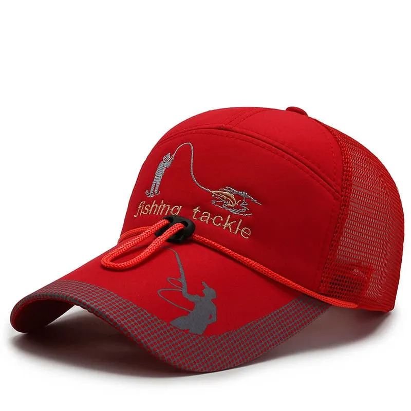 Fishing Tackle Plain Baseball Cap