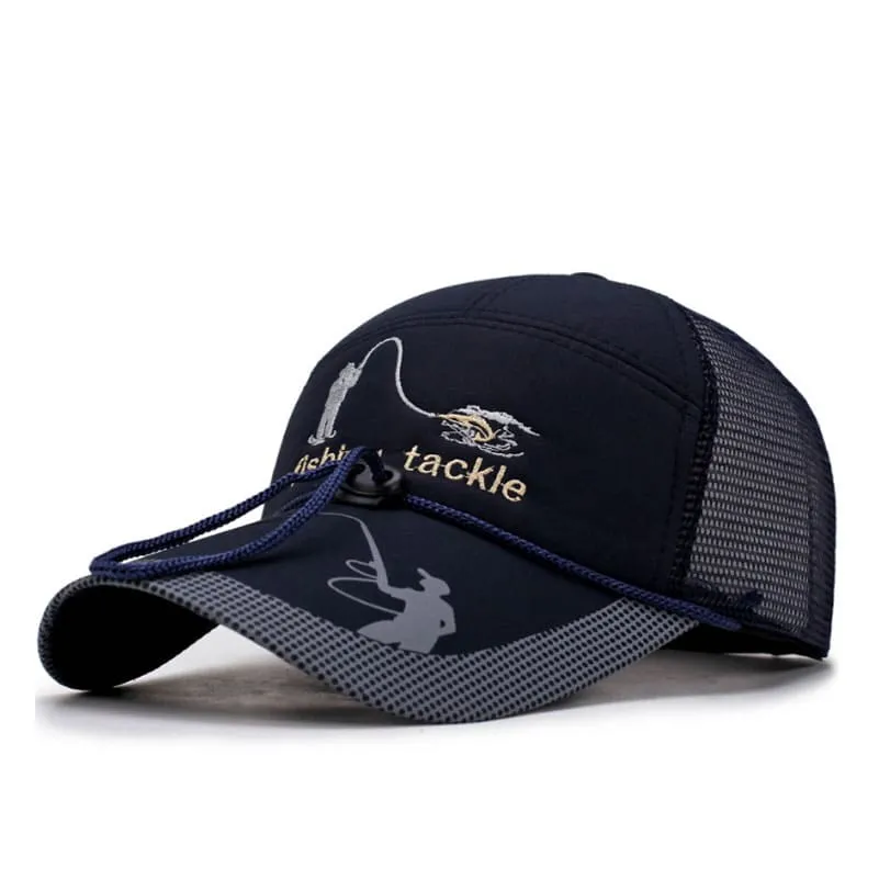 Fishing Tackle Plain Baseball Cap