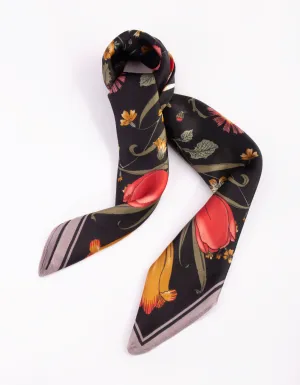 Floral Print Bandana Hair Scarf