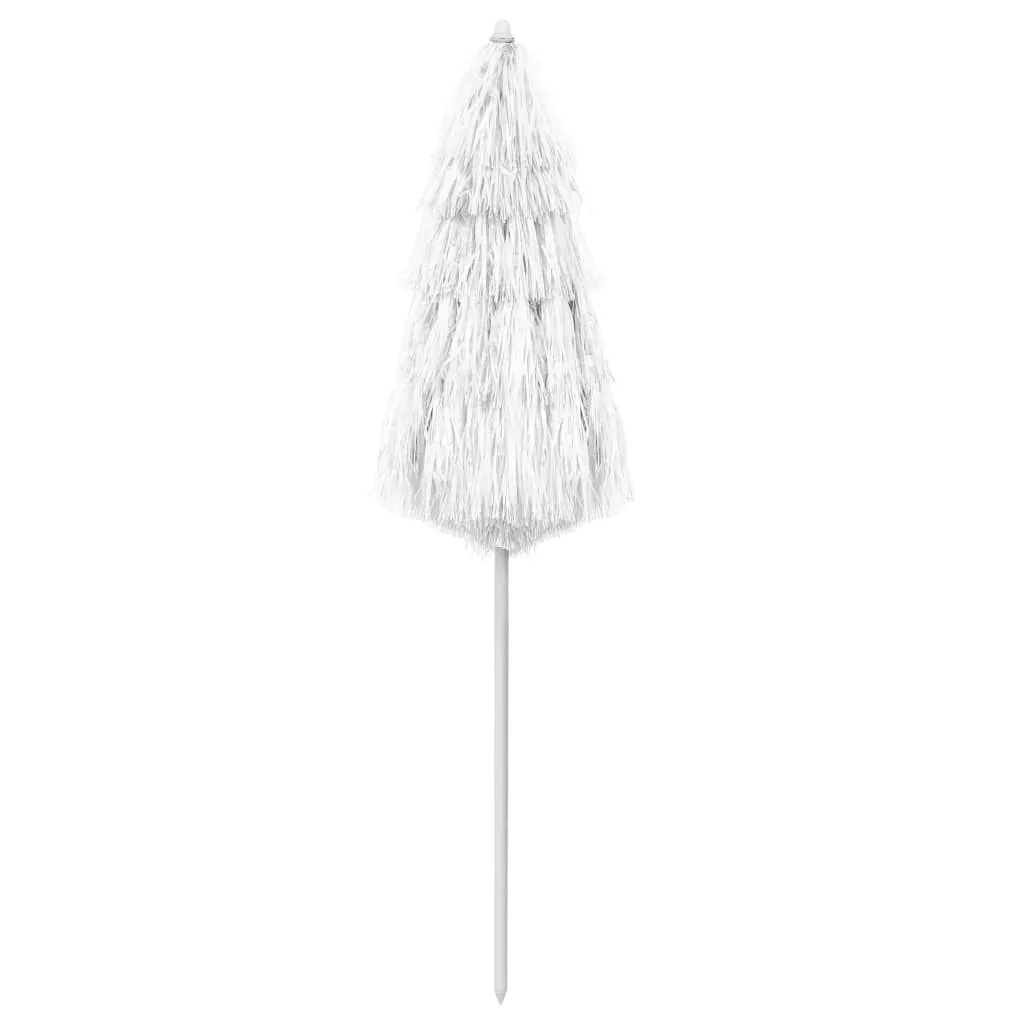 Hawaii Beach Umbrella White 180 cm