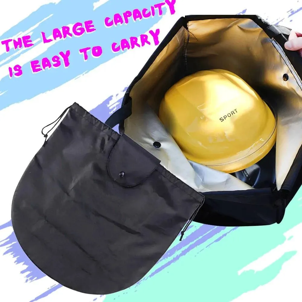 Helmet Bag Lightweight Water-Resistant Motorcycle Helmet Storage Bag Large Capacity Gym Bag Bicycle Riding Carrying Bag