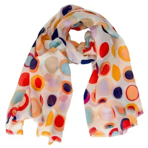 Holloway Spot Cream Scarf