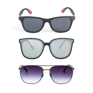 Intellilens Sunglasses Combo | UV Protected & Polarised Sunglasses For Men & Women | Premium Classic Range