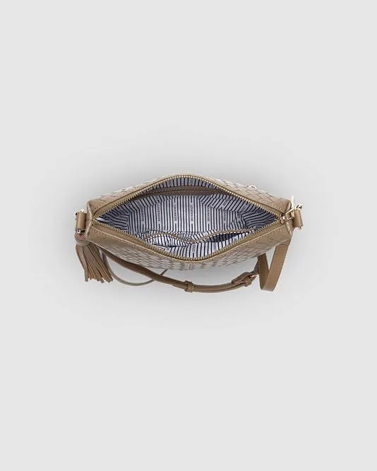 Kasey Woven Crossbody Bag