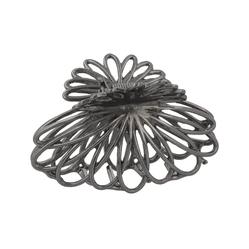 Large Metal Openwork Hair Claw Clip