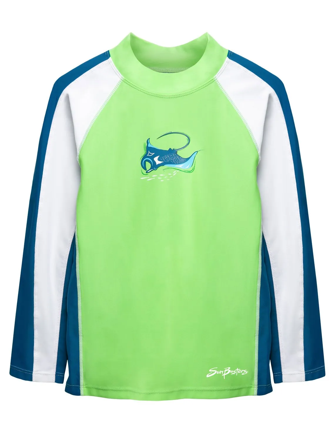 Long Sleeve Rash Guard - Flash Green