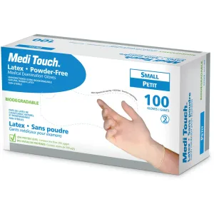 MediTouch Latex Powder Free Gloves (100-pack)