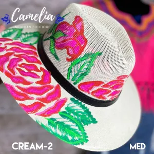 Mexican Hand Painted Sun Hat