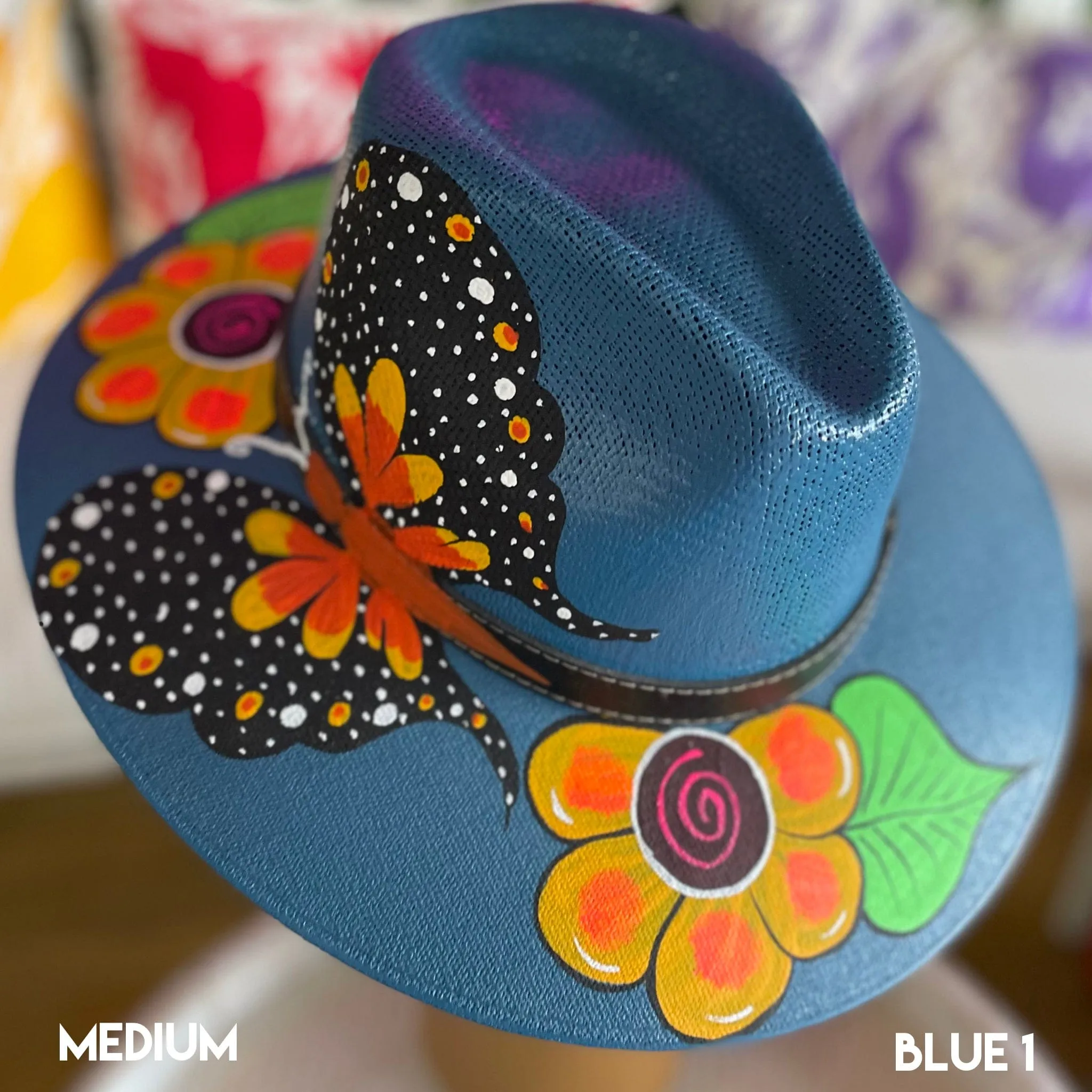 Mexican Hand Painted Sun Hat