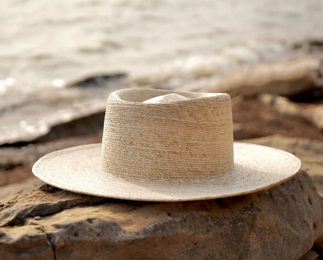 Monterrey Palm Sun Hat - Natural Palm