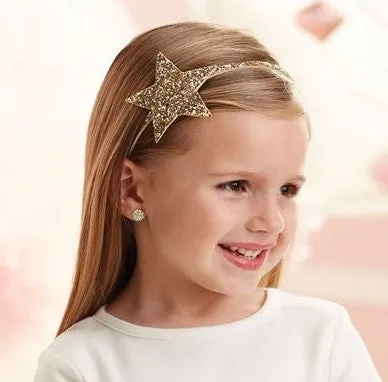 Mud Pie Glitter Star Headbands