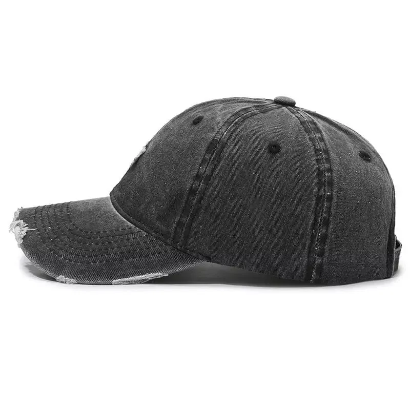 Nanx Distressed Baseball Cap