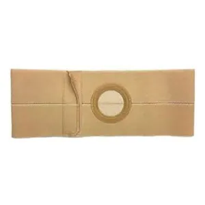 Nu-Hope Nu-Form™ Support Belt, 2-5/8" x 3-1/8" Center Stoma, 6" Wide, Medium (32" to 36" Waist), Beige