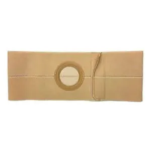 Nu-Hope Nu-Form™ Support Belt, 3-1/4'' Center Stoma, 4'' Wide, Prolapse Strap, XL (41" to 47" Waist), Beige