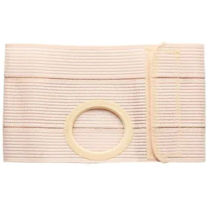 Nu-Hope Nu-Form™ Support Belt, 4-1/2'' Stoma, 8'' Wide, Right, 1-1/2'' From Bottom, Large (36'' to 41'' Waist), Beige