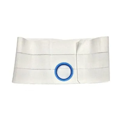 Nu-Hope Support Belt, Original Flat Panel, 2-5/8" x 3-1/8" Stoma, 6" Wide, Right, 1" From Bottom, Prolapse Strap, Medium (32" to 36" Waist)